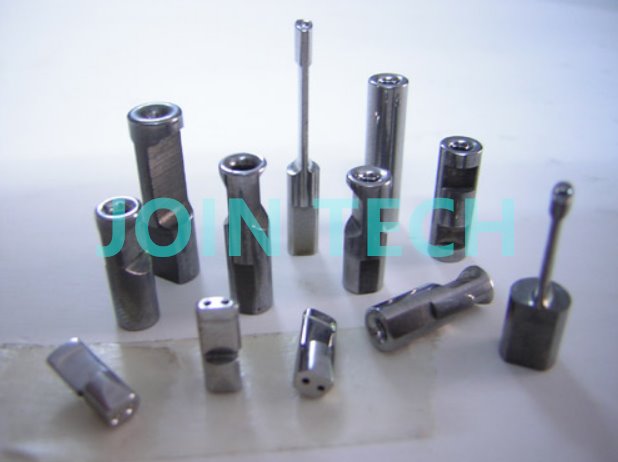 Textile Copper Machine Ra0.025 Diamond Polished Mirror Surface Hard Alloy Ruby Tipped Tube Winder Neddle Motor Tungsten Carbide Coil Winding Guides Ruby Nozzle