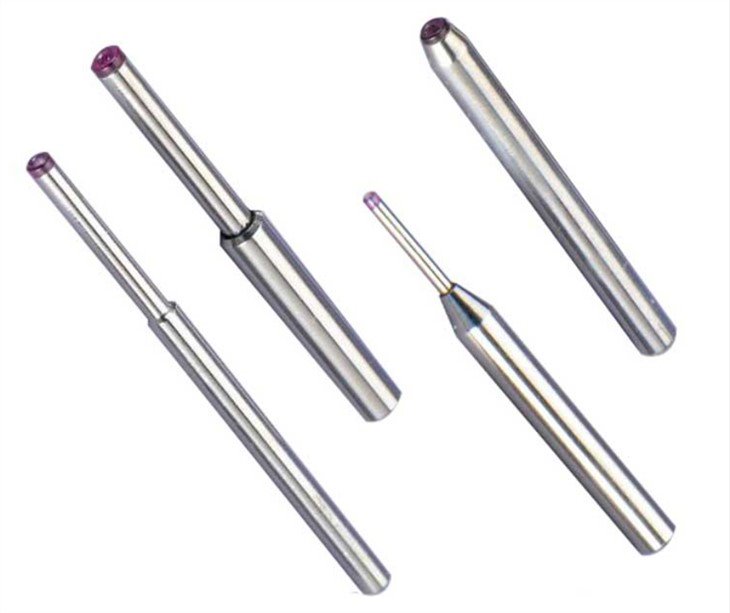 Fine Textile Machine Ra0.025 Diamond Polished Mirror Surface Hard Alloy Ruby Tipped Wire Guide Coil Winding Nozzle
